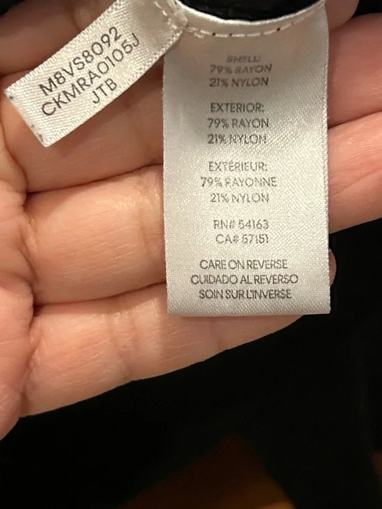 Classic Calvin Klein Black Turtleneck Sweater Women’s Large - Picture 5 of 8